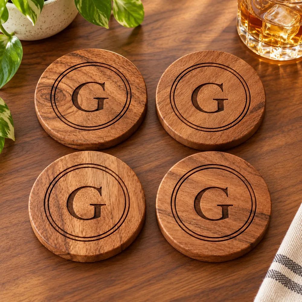Personalized Monogram Coasters (Set of 4), photo 2